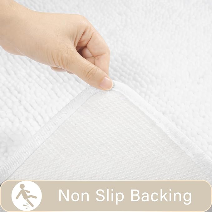 Soft Non Slip Bath Bathroom Rug Set | Egoodhome™
