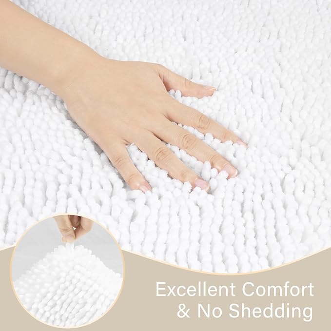 Soft Non Slip Bath Bathroom Rug Set | Egoodhome™