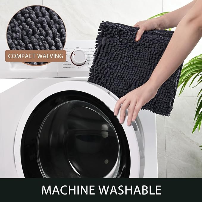 Washable Non Slip Bath Rugs for Bathroom Shower | Egoodhome™