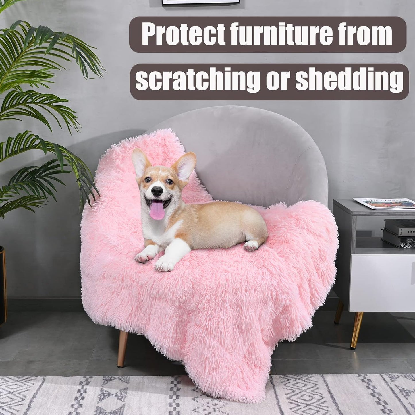 EGOODHOME Medium Dog Blanket for Couch Bed | Egoodhome™
