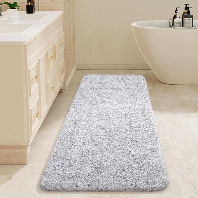 Soft Thick Absorbent Quick Dry Microfiber Bathroom Rugs | Egoodhome™