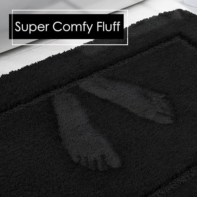 Soft Bath Rug Set 2 Piece Set, U-Shaped Bathroom Rugs | Egoodhome™