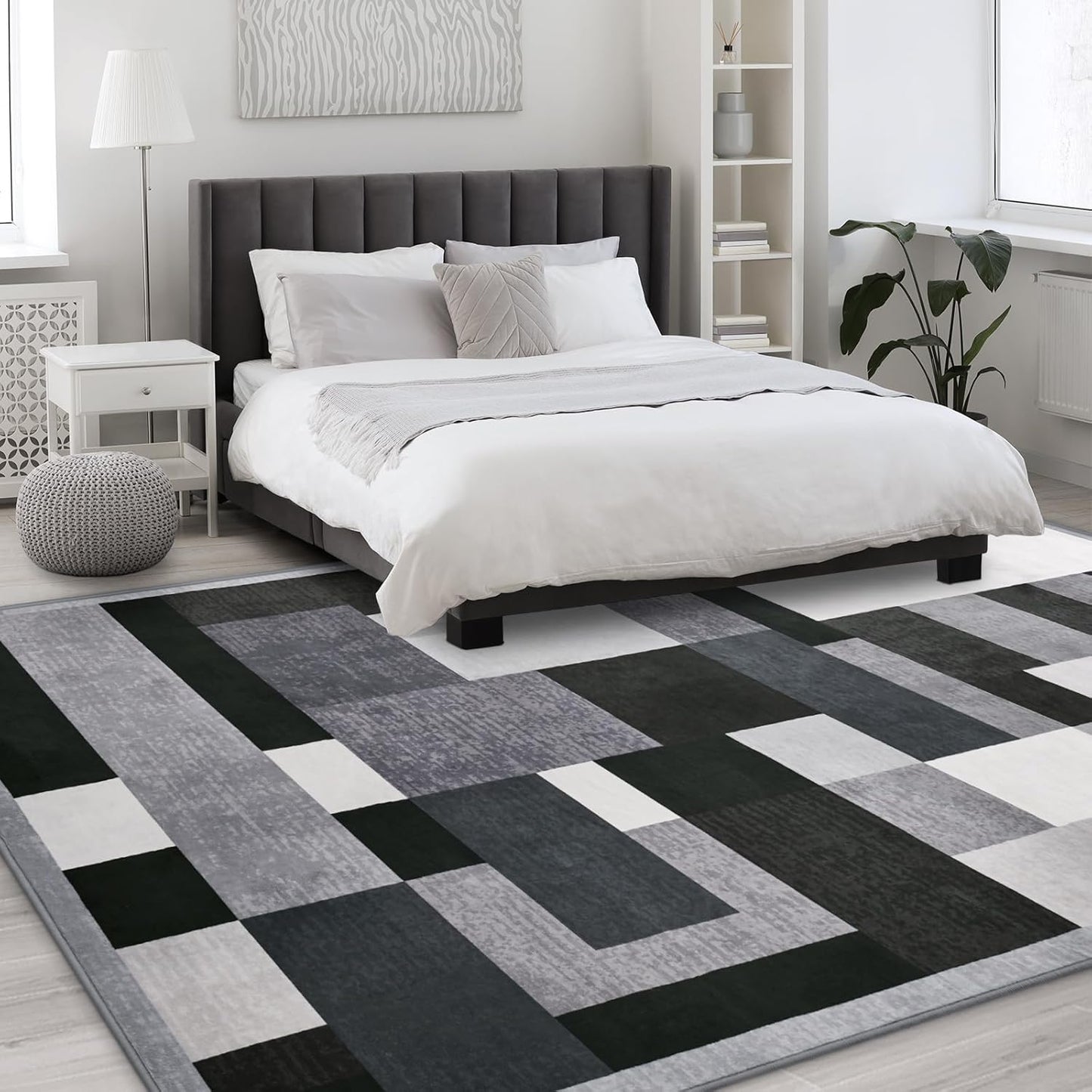 Large Indoor Modern Area Rug | Egoodhome™