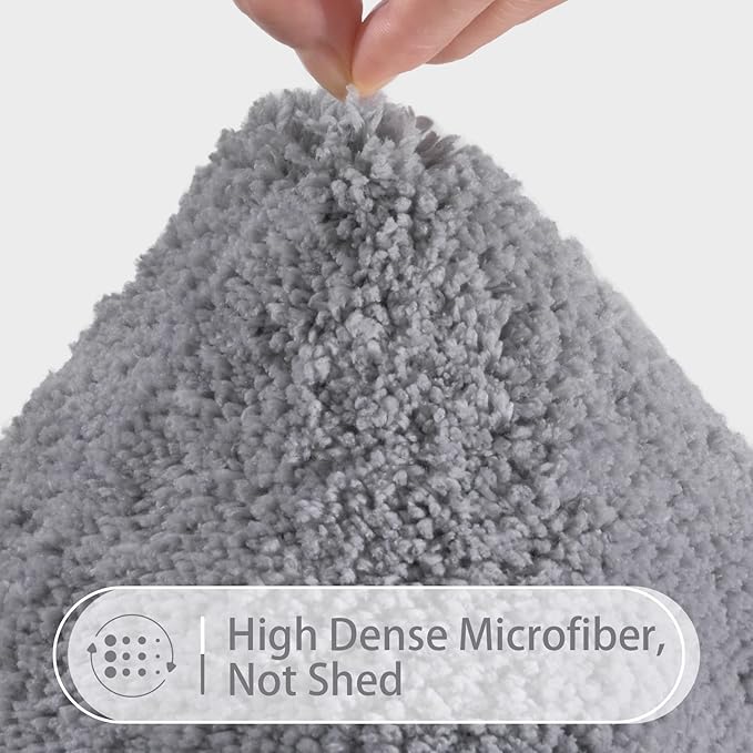 Soft Bath Rug Set 2 Piece Set, U-Shaped Bathroom Rugs | Egoodhome™