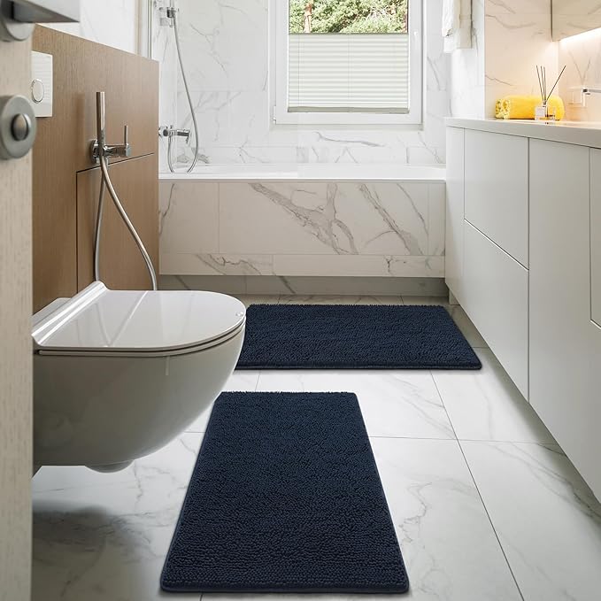 Washable Non Slip Bath Rugs for Bathroom Shower | Egoodhome™