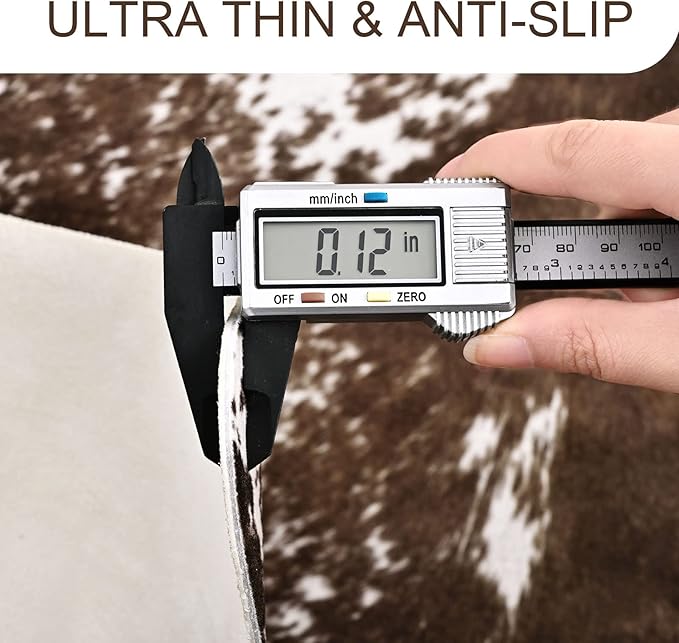 Premium Cowhide Style, Faux Animal Hide Rug | Egoodhome™