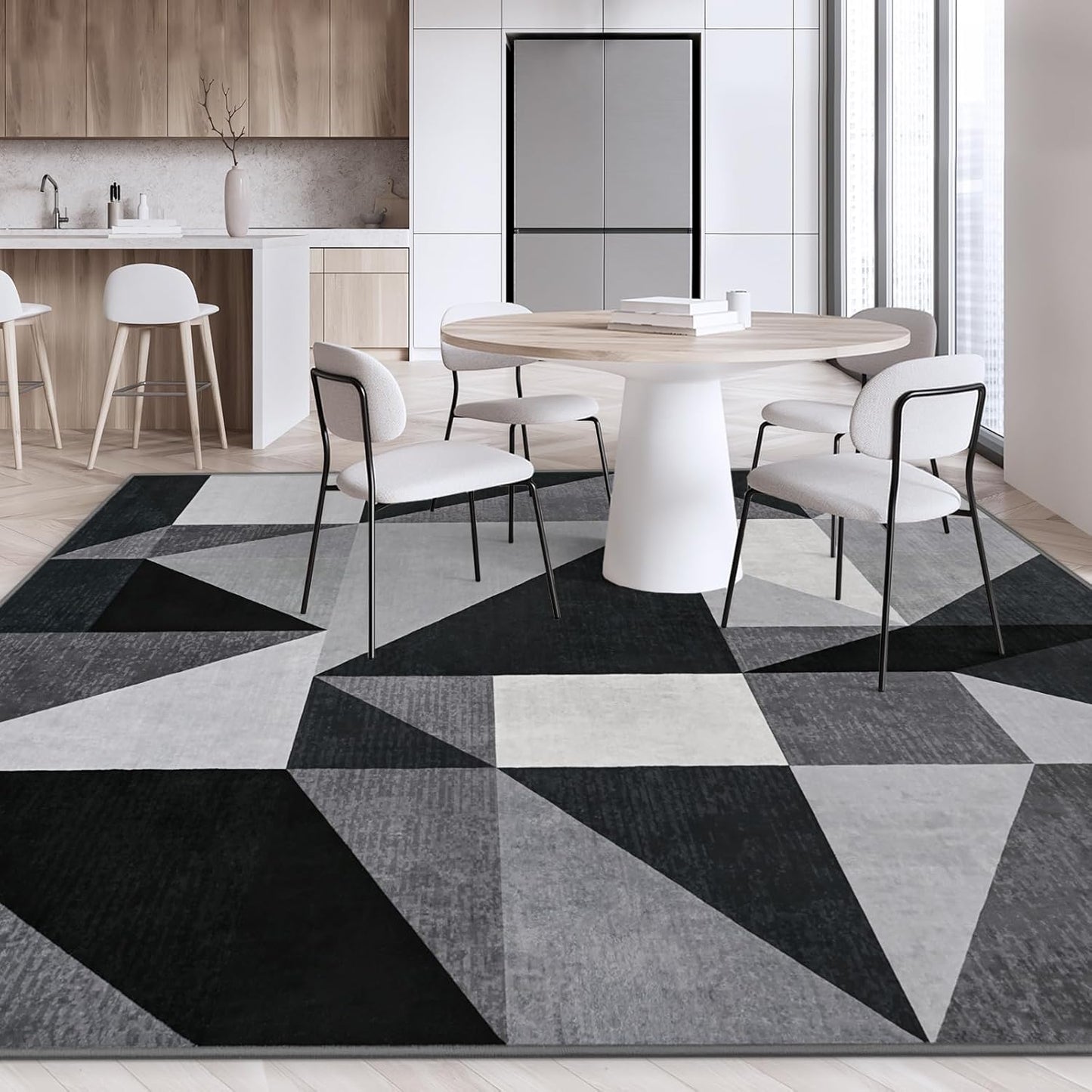 Large Indoor Modern Area Rug | Egoodhome™