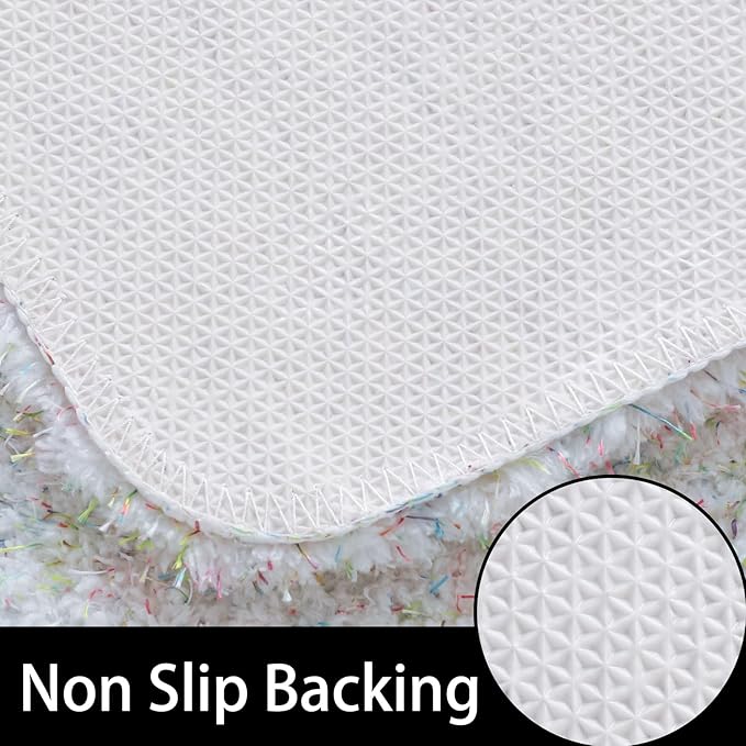 Soft Thick Absorbent Quick Dry Microfiber Bathroom Rugs | Egoodhome™