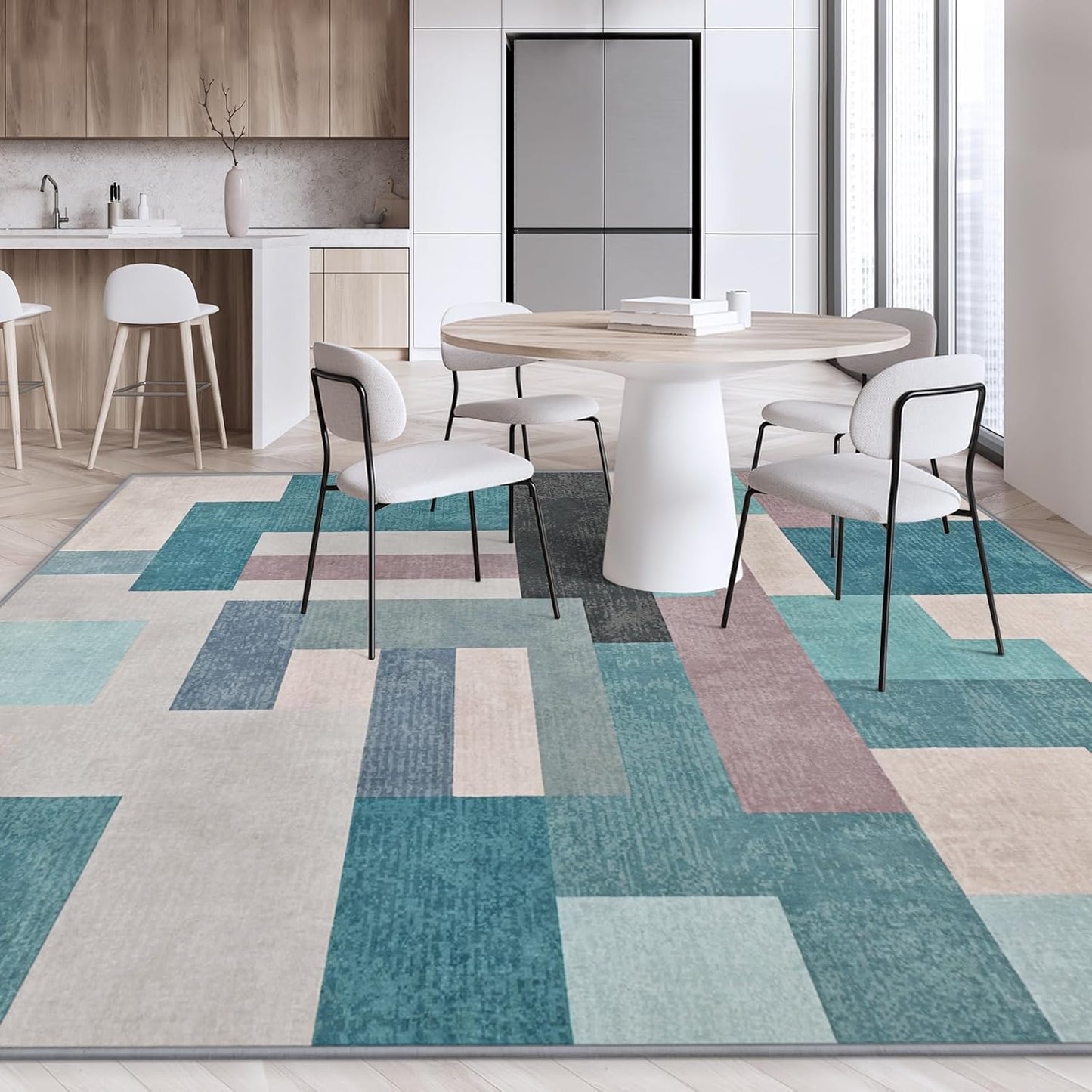 Large Indoor Modern Area Rug | Egoodhome™