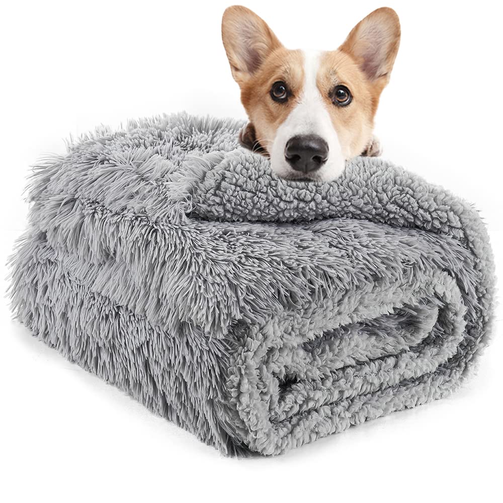 Soft Warm Sherpa Fleece Luxury Fluffy Pet Blanket | Egoodhome™
