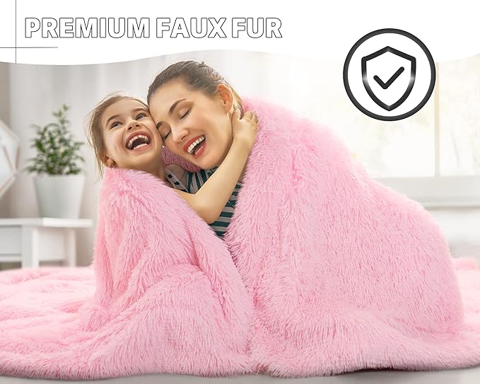 Super Soft Shaggy Fuzzy Sherpa Blankets | Egoodhome™