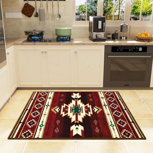 Non-Slip Soft  Western Decor Runner Rug | Musicwaker™