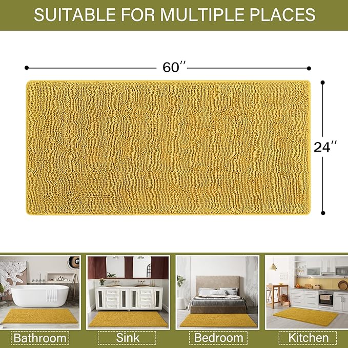 Washable Non Slip Bath Rugs for Bathroom Shower | Egoodhome™