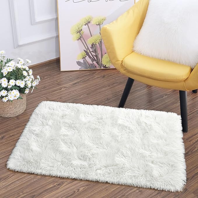 EGOODHOME Large Soft Fluffy  Modern Rug | Egoodhome™