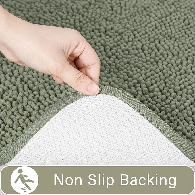 Soft Non Slip Bath Bathroom Rug Set | Egoodhome™