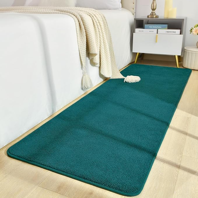 Neutral Throw Soft Memory-Foam Rugs | Egoodhome™
