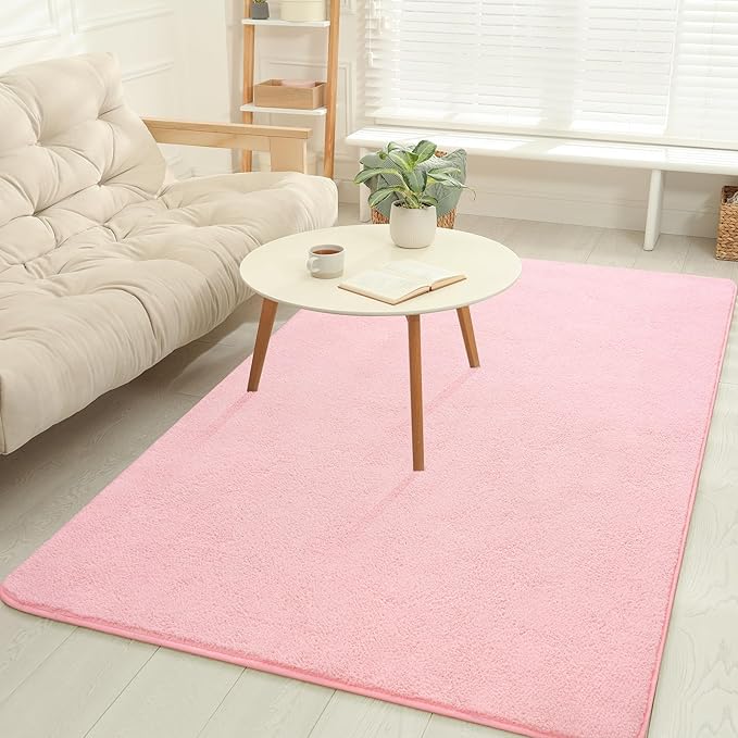 Neutral Throw Soft Memory-Foam Rugs | Egoodhome™