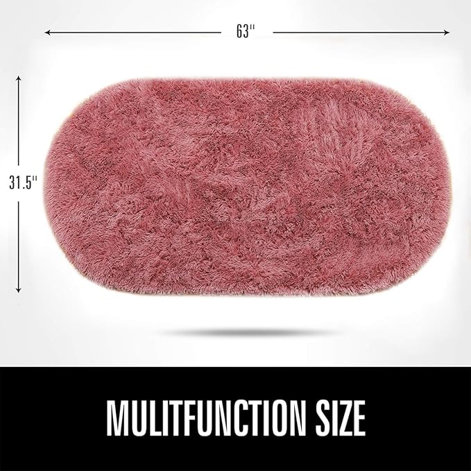Fluffy Shaggy Area Rugs for Bedroom Bedside | Egoodhome™