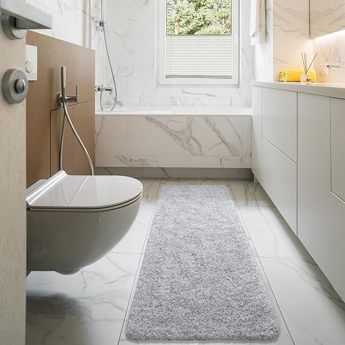 Soft Thick Absorbent Quick Dry Microfiber Bathroom Rugs | Egoodhome™