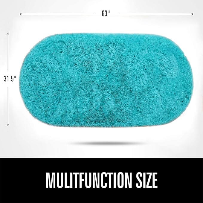 Fluffy Shaggy Area Rugs for Bedroom Bedside | Egoodhome™