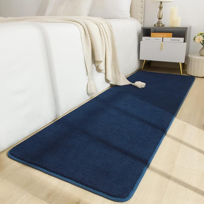 Neutral Throw Soft Memory-Foam Rugs | Egoodhome™