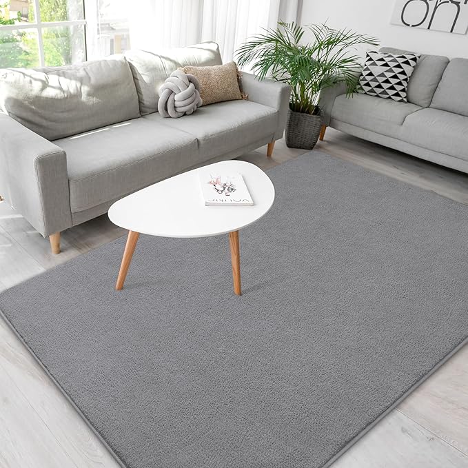 Neutral Throw Soft Memory-Foam Rugs | Egoodhome™