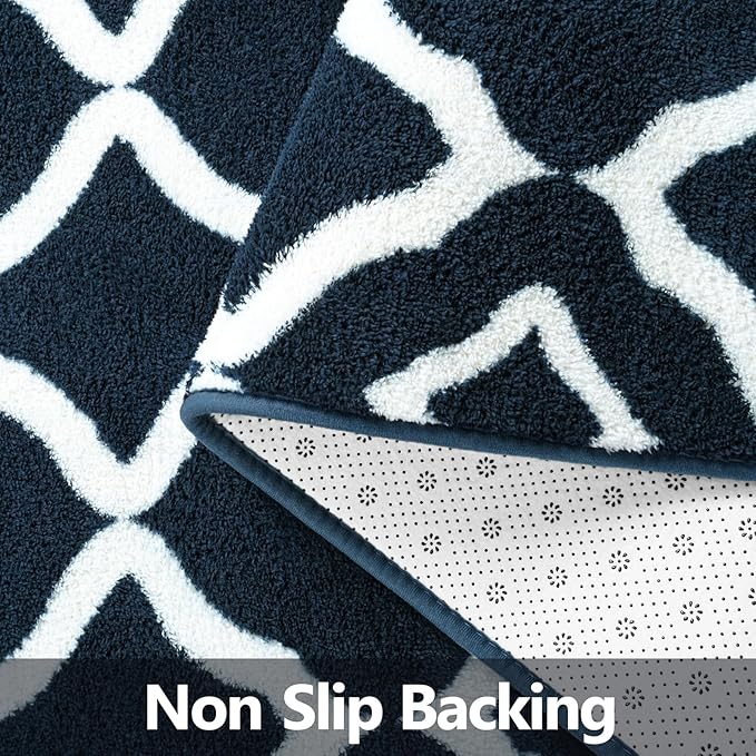 Modern Moroccan Memory Foam Big Dorm Carpet | Egoodhome™