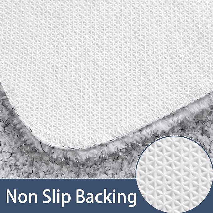 Soft Thick Absorbent Quick Dry Microfiber Bathroom Rugs | Egoodhome™