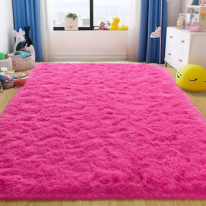 EGOODHOME Large Soft Fluffy  Modern Rug | Egoodhome™
