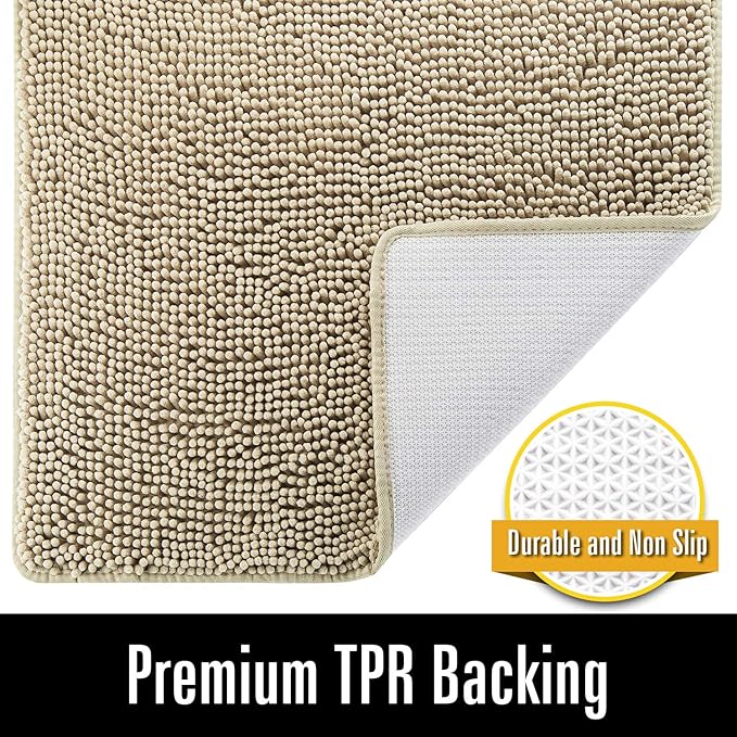 Washable Non Slip Bath Rugs for Bathroom Shower | Egoodhome™