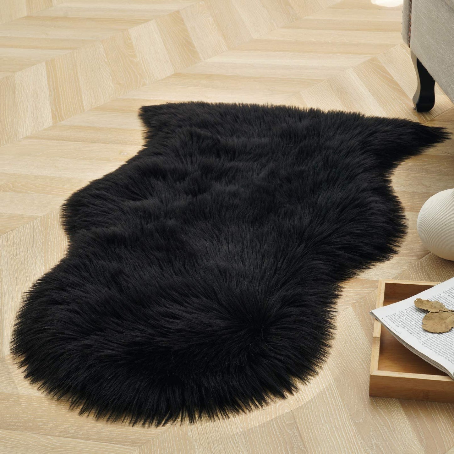 Soft Fluffy Shaggy Carpet 2X3 Feet Home Decor | Egoodhome™