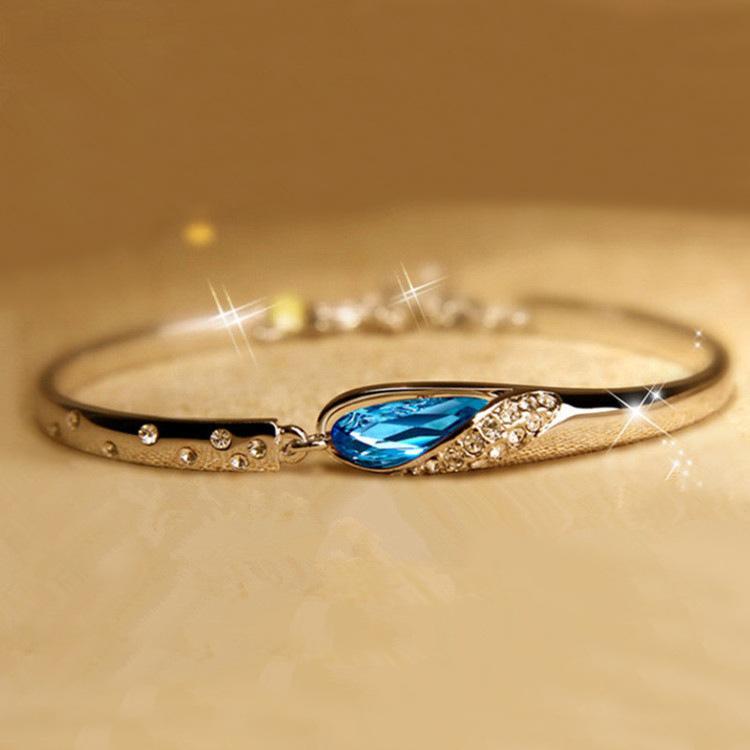 Angel's tears Blue Crystal Bracelet