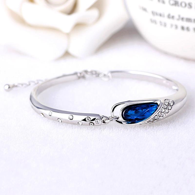 Angel's tears Blue Crystal Bracelet