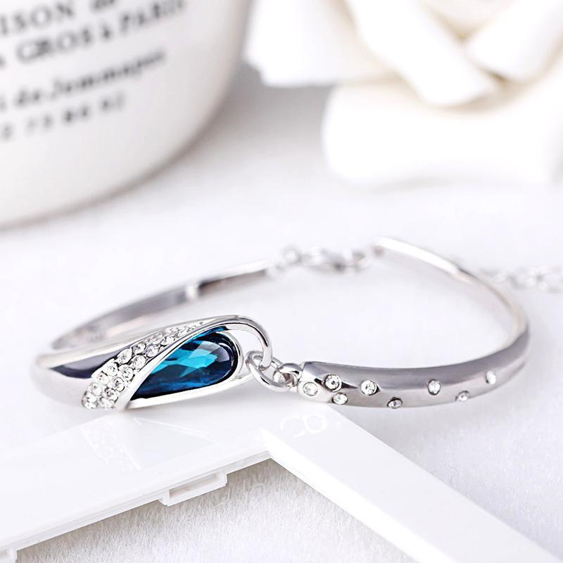 Angel's tears Blue Crystal Bracelet