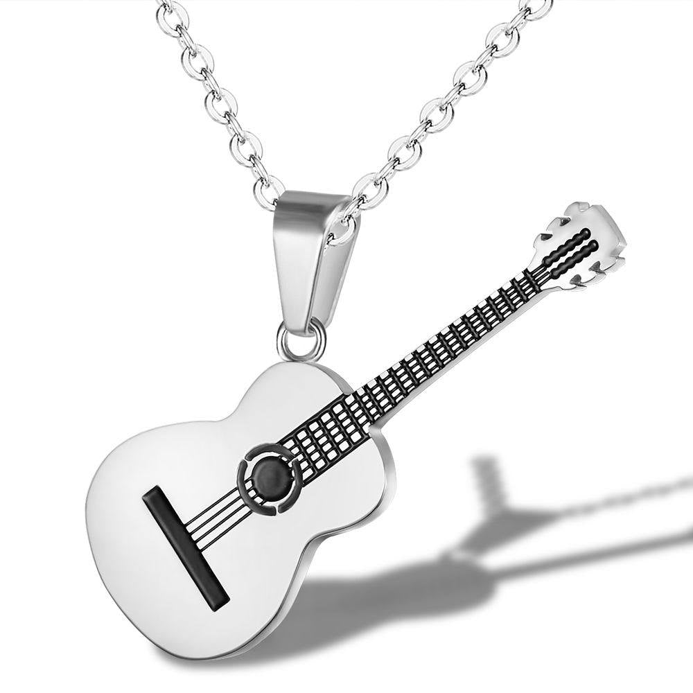 Fashion Unique Guitar Necklace