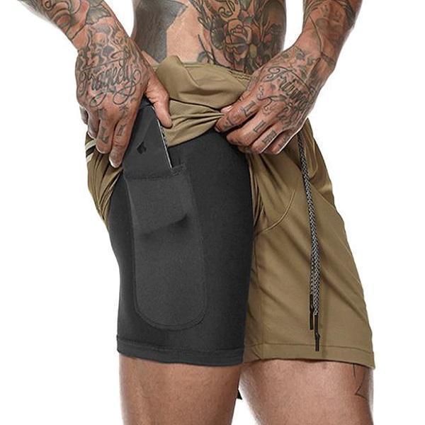 2-in-1 Secure Pocket Shorts