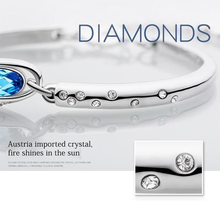 Angel's tears Blue Crystal Bracelet
