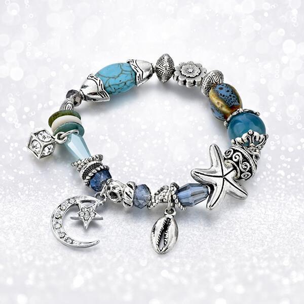 Nautical Nights Beaded Bracelet