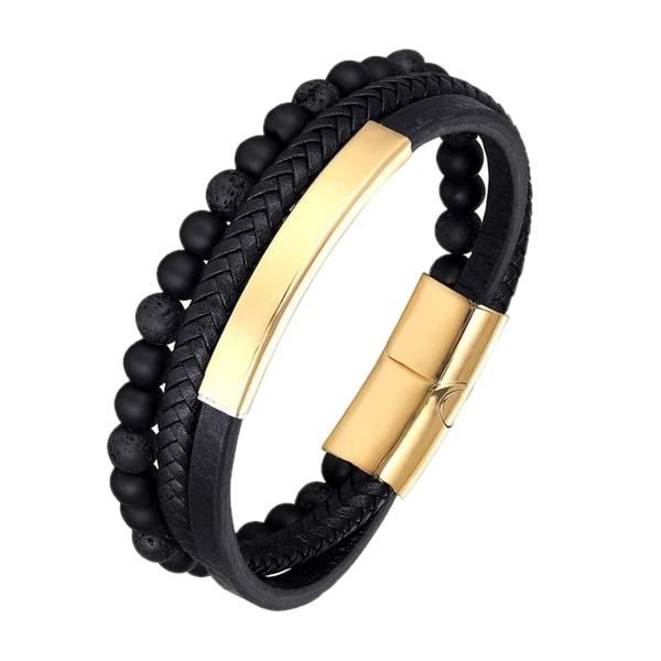 Stylish Bracelet for Men with Magnetic Clasps