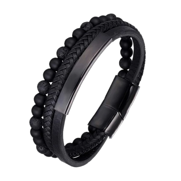 Stylish Bracelet for Men with Magnetic Clasps
