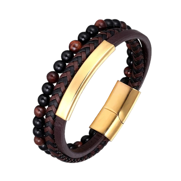 Stylish Bracelet for Men with Magnetic Clasps