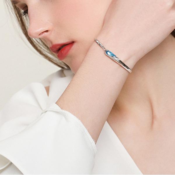 Angel's tears Blue Crystal Bracelet