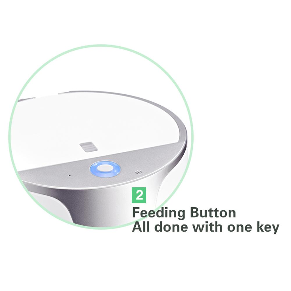 Hoison Smart feeder Pet Dog and Cat  Automatic Feeder, HD Camera for Voice and Video Recording