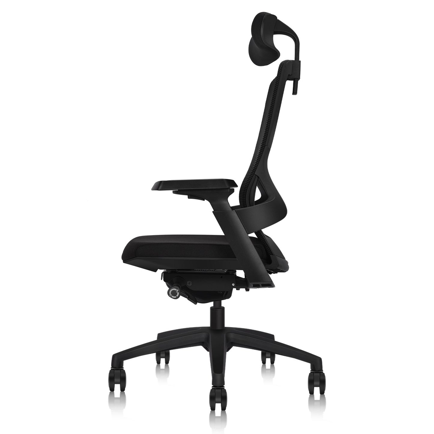 Ergonomic Office Chair with Wrapping headrest and tilt Limit Device | Adjustable headrest Height | Adjustable Waist Support | Adjustable 3D armrests