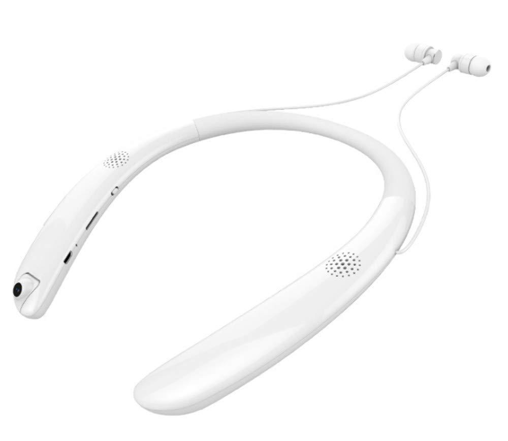 Wireless Bluetooth Stereo Earphone Neck-hanging Headphone  with external speaker