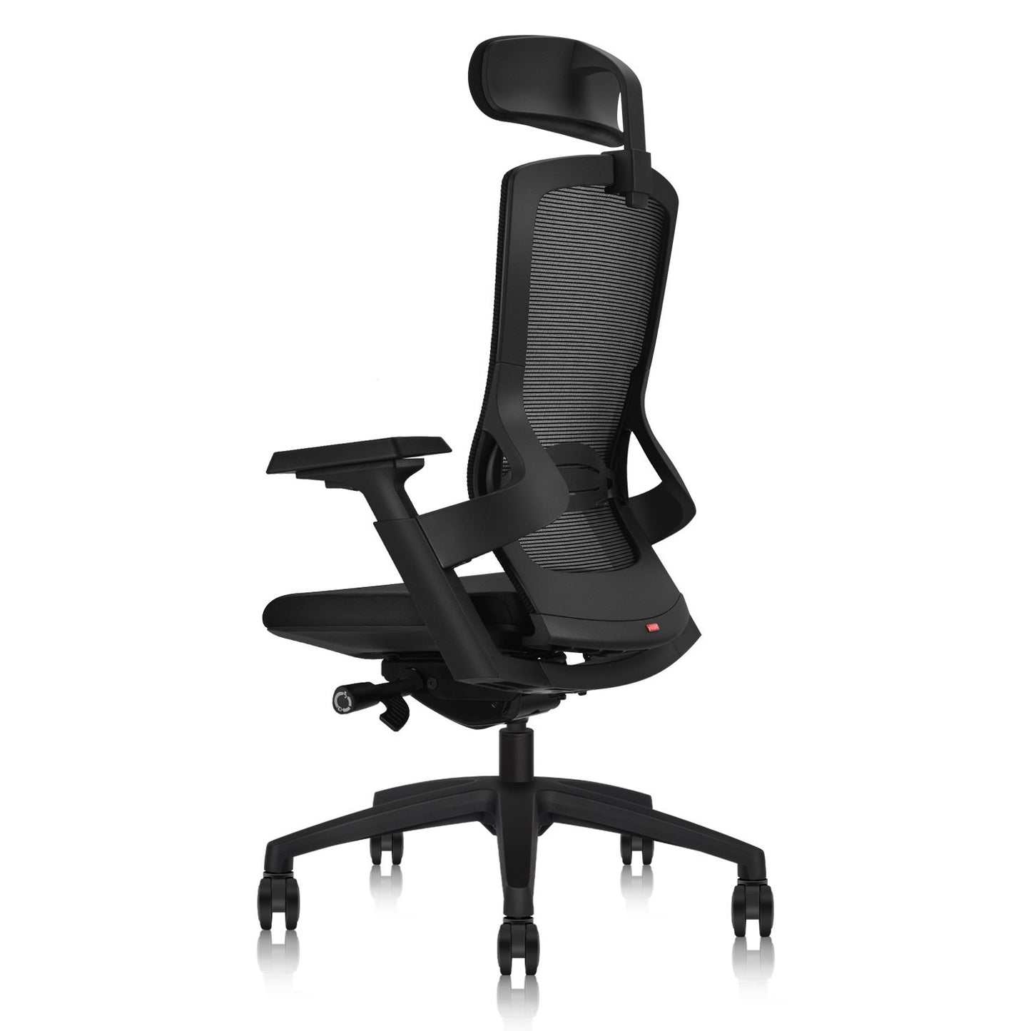 Ergonomic Office Chair with Wrapping headrest and tilt Limit Device | Adjustable headrest Height | Adjustable Waist Support | Adjustable 3D armrests