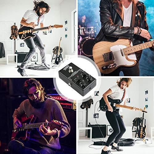 Womdee Boogie Dist Electric Guitar Distortion Monoblock Effect True Bypass - Black