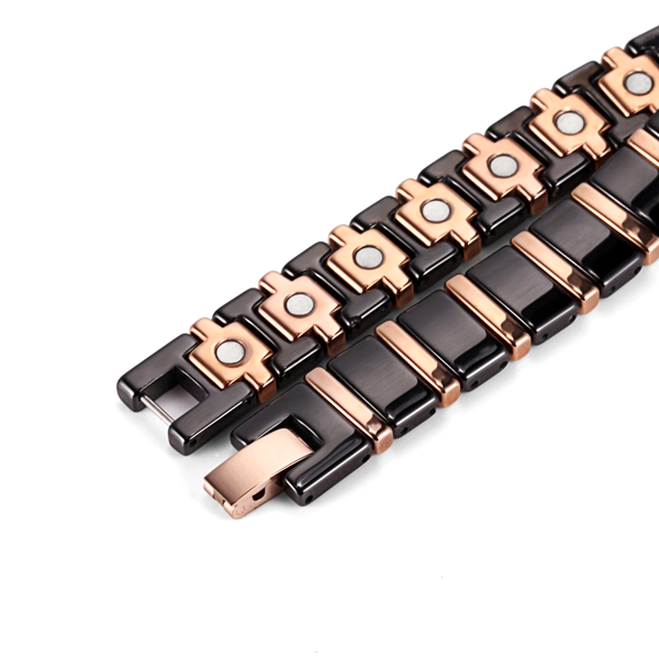 Black Ceramic Magnetic Bracelet