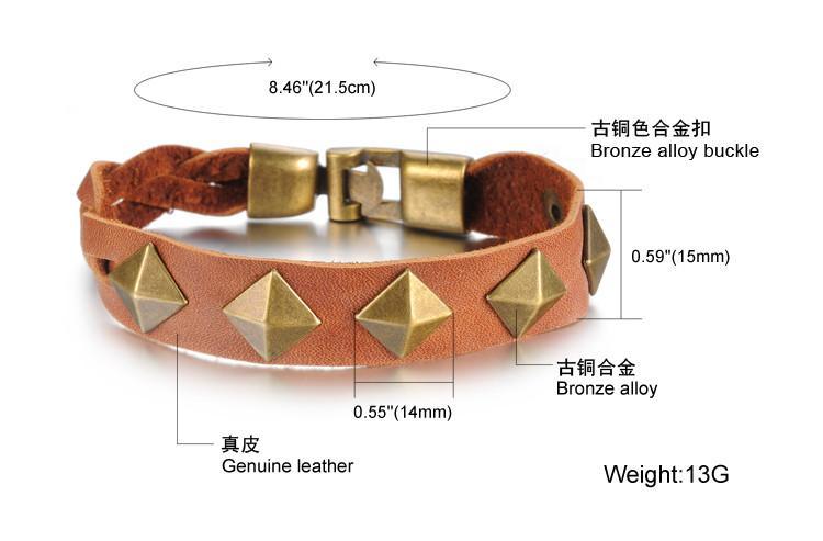 Cow Boy Men's Bracelet - Florence Scovel - 6