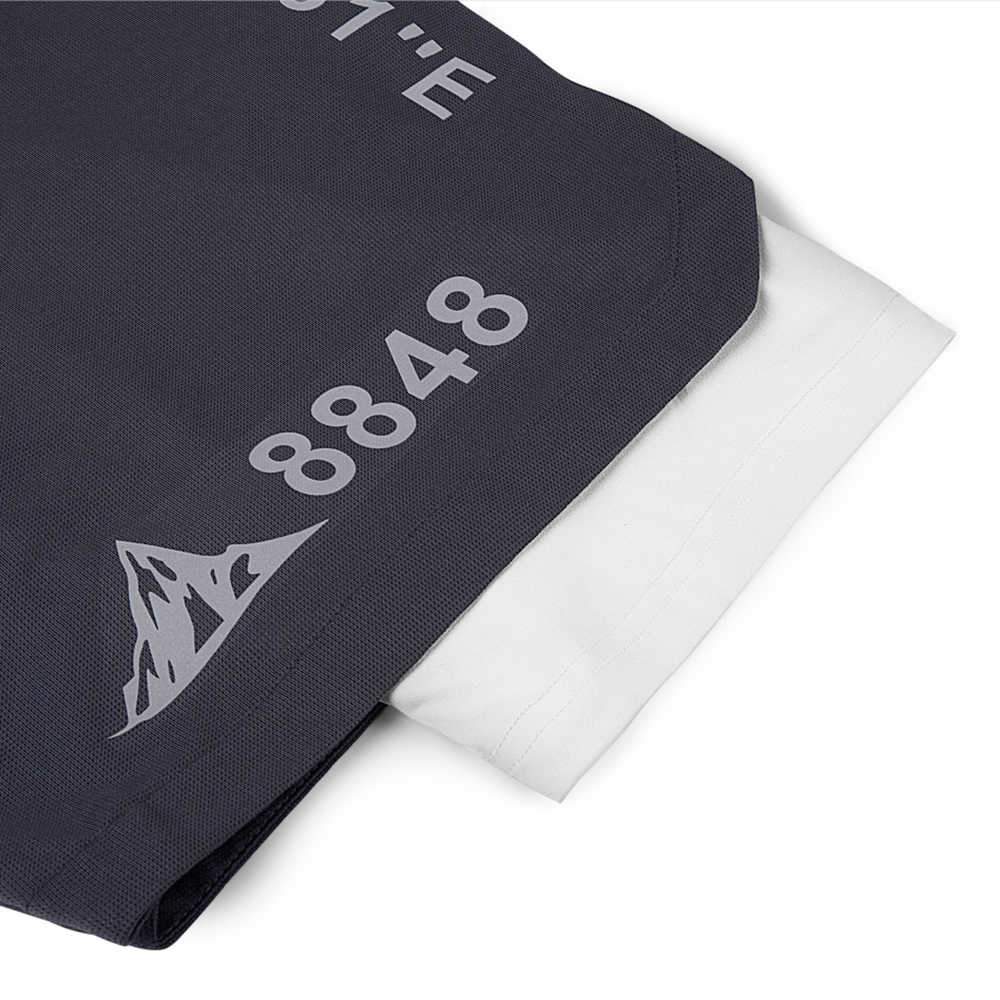 Hoison Sports EVEREST 2020 Men's Running Shorts Quick Dry Lightweight Zipper Pocket Short Pants for Athletic Gym Workout (2-in-1 Liner Designed)